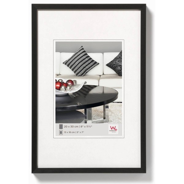 Chair Alurahmen Schwarz, 70,8 x 50,8 cm