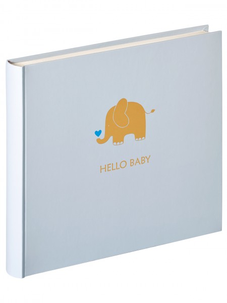 Babyalbum Baby Animal, blau, 28X25 cm