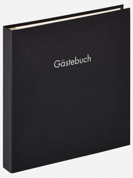 Gästebuch Fun, schwarz, 26x25 cm