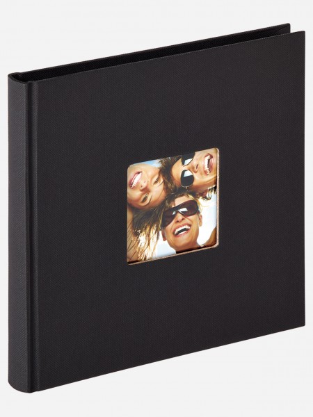 Designalbum Fun schwarz, 18X18 cm